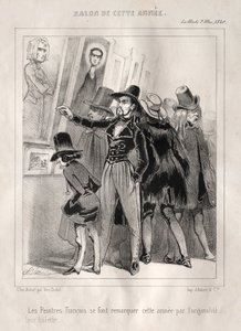 Ranskalaiset maalarit erottuvat tänä vuonna vuoden 1840 wc-istuimen omaperäisyydestä. tekijältä Charles Vernier