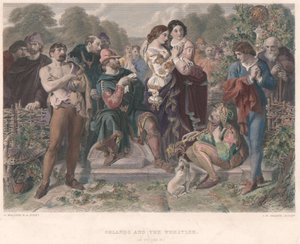 Orlando and the Wrestler - "As You Like It" tekijältä Charles W. Sharpe