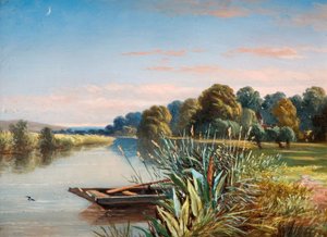 Jokikohtaus, 1880. tekijältä Charles Walter Radclyffe