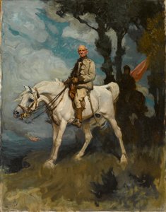 Kenraali Sir Frederick Sleigh Roberts hevosella Vonolel tekijältä Charles Wellington Furse