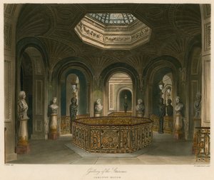 Portaiden galleria, Carlton House, Lontoo tekijältä Charles Wild