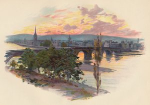 Perth, Bridge Endistä, 1907, c1890