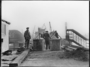 Waterloon sillan purku, Westminsterin kaupunki, Suur-Lontoon viranomainen, 1936. tekijältä Charles William Prickett