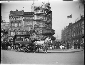 Shaftesbury Memorial Fountain, Piccadilly Circus, City of Westminster, Lontoo, 1895-1905.