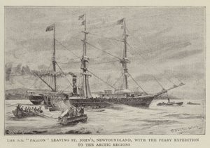 SS Falcon lähtee St John