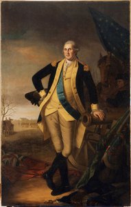George Washington Princetonin taistelun jälkeen tekijältä Charles Willson Peale