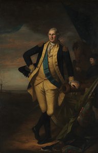 George Washington, n. 1779-81. tekijältä Charles Willson Peale