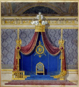 Art France: Napoleon I:n valtaistuin Palais des Tuileries