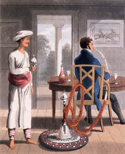 Herrasmies vesipiippu Burdahinsa kanssa, 1813