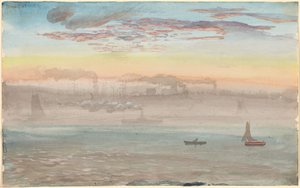 East River, Sunrise tekijältä Charles de Wolf Brownell