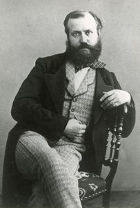 Charles Gounod (s/w-kuva) tekijältä Charlet & Jacotin