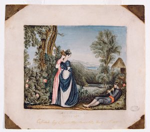 Bessy Bell & Mary Gray, 1830 (wc paperilla)