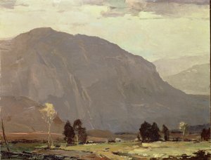 Bald Mountain, Tennessee (öljy kankaalle) tekijältä Chauncey Foster Ryder