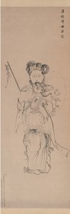 Bodhisattva Guanyin Buddha-äidin muodossa, päivätty 1620.