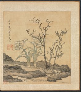 Maalauksia muinaisten mestareiden mukaan: Narcissus ja paljaat puut, 1598-1652.