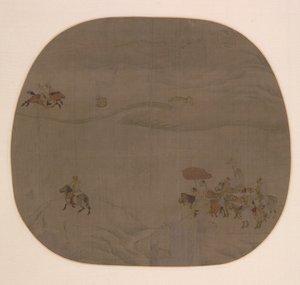 Syksyn metsästys, n. 1201-4. tekijältä Chen Juzhong