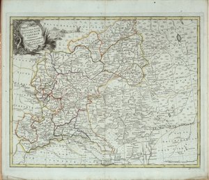 Kazanin kuvernöörin yleinen kartta, 1779.