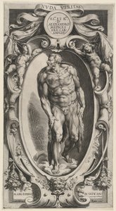 Pyhä Johannes Kastaja tekijältä Cherubino Alberti after Michelangelo