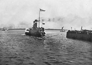 Koh-I-Noor lähellä Harwichia, 1896