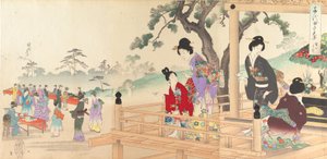 Chiyoda Castle Album of Women, 1895., 1895. tekijältä Chikanobu Yoshu