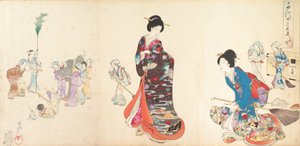 Chiyoda Castle Album of Women, 1895., 1895. tekijältä Chikanobu Yoshu