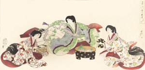 Chiyoda Castle Album of Women, 1895., 1895. tekijältä Chikanobu Yoshu