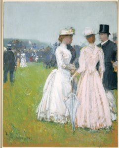 Grand Prix de Parisissa tekijältä Childe Frederick Hassam