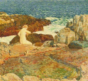East Headland Pool tekijältä Childe Frederick Hassam