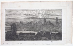 Manhattan tekijältä Childe Frederick Hassam
