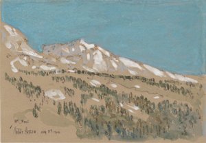 Mt. Hood tekijältä Childe Frederick Hassam