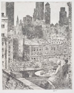 New Yorkin kevät tekijältä Childe Frederick Hassam