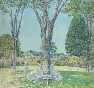 The Audition, East Hampton tekijältä Childe Frederick Hassam