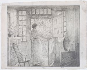 Hollantilainen ovi tekijältä Childe Frederick Hassam