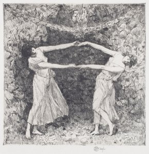 Laurel-tanssi tekijältä Childe Frederick Hassam