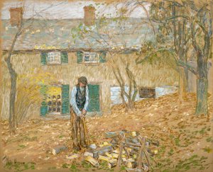 Puuhakkuri tekijältä Childe Frederick Hassam