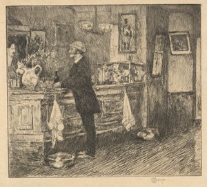 New England Barroom tekijältä Childe Hassam