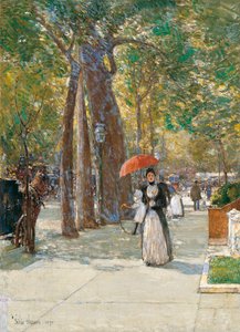 Fifth Avenue Washington Squarella, New Yorkissa, 1891