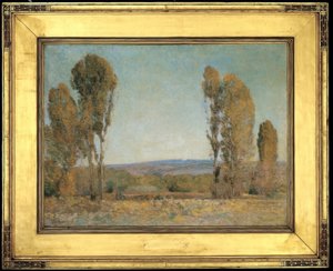 Kultainen iltapäivä tekijältä Childe Hassam