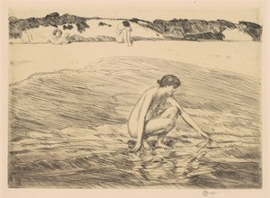 Nousuvesi, Montauk tekijältä Childe Hassam