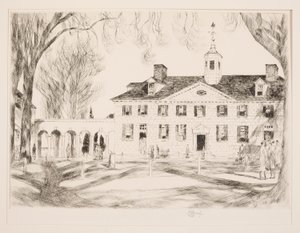 Mt. Vernon, 1925 tekijältä Childe Hassam