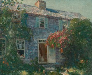 Vanha talo East Hamptonissa tekijältä Childe Hassam