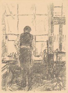 Joseph Pennellin muotokuva tekijältä Childe Hassam