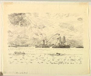 Laivaston paluu tekijältä Childe Hassam