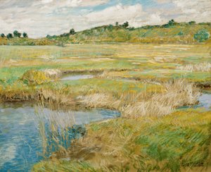 Concordin niitty tekijältä Childe Hassam