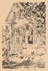Palvelun lippu tekijältä Childe Hassam