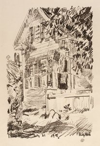 Palvelulippu tekijältä Childe Hassam
