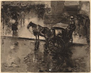 Up-Tide Avenuella tekijältä Childe Hassam