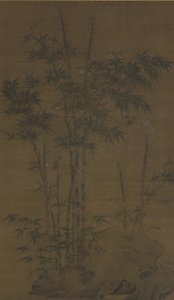 Bambu ja varpuset, Yuan- tai Ming-dynastia, 1300-luvun loppu