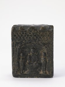 Buddhalainen taulu, jakokausi, 535-557 tekijältä Chinese School