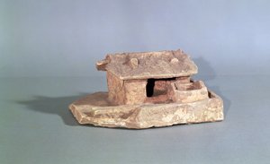 Maatilan hautamalli, Thanh Hoa, Vietnam, Han-dynastia (terrakotta)